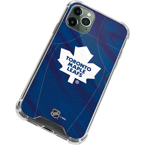 NHL Toronto Maple Leafs Home Jersey iPhone 12 Pro Max Clear Case