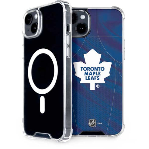 NHL Toronto Maple Leafs Home Jersey iPhone 15 Plus MagSafe Case