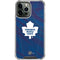 NHL Toronto Maple Leafs Home Jersey iPhone 14 Pro Max Clear Case