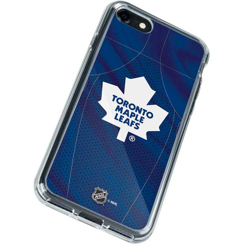 NHL Toronto Maple Leafs Home Jersey iPhone SE (2nd & 3rd Gen) Clear Case