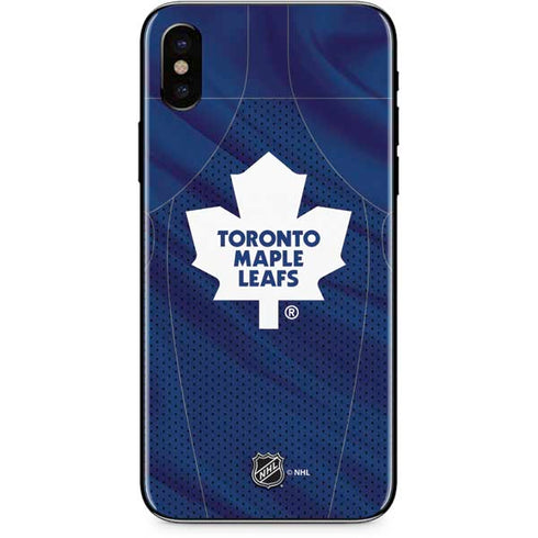 NHL Toronto Maple Leafs Home Jersey iPhone X Skin