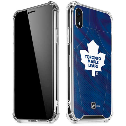 NHL Toronto Maple Leafs Home Jersey iPhone XR Clear Case