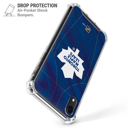 NHL Toronto Maple Leafs Home Jersey iPhone XR Clear Case