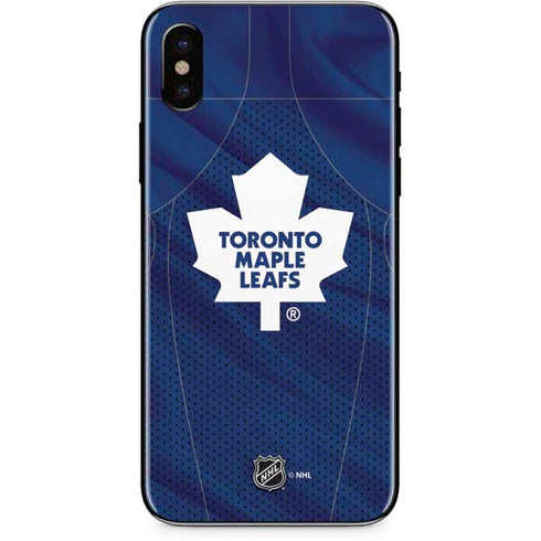 NHL Toronto Maple Leafs Home Jersey iPhone XS Max Skin
