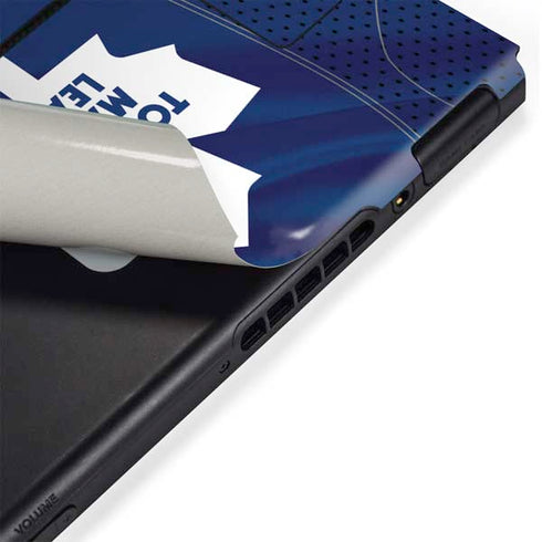 NHL Toronto Maple Leafs Home Jersey Nintendo Switch Bundle Skin