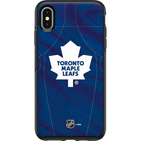 NHL Toronto Maple Leafs Home Jersey Otterbox Symmetry iPhone Skin