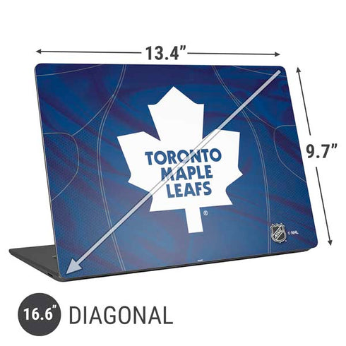 NHL Toronto Maple Leafs Home Jersey Universal Laptop 16.6in (13.4 x 9.7in) Skin