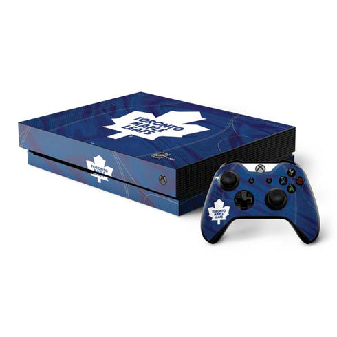 NHL Toronto Maple Leafs Home Jersey Xbox One X Bundle Skin