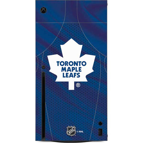 NHL Toronto Maple Leafs Home Jersey Xbox Series X Console Skin