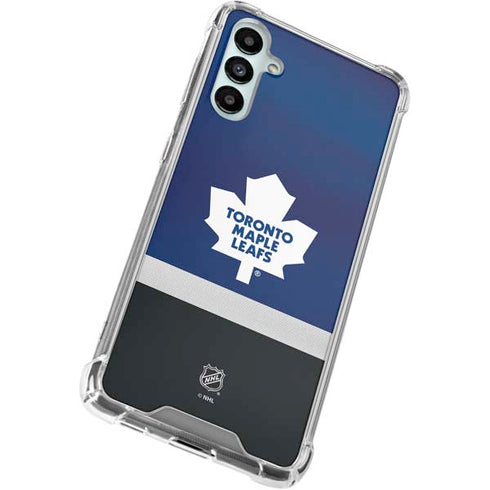 NHL Toronto Maple Leafs Jersey Galaxy A15 5G Clear Case