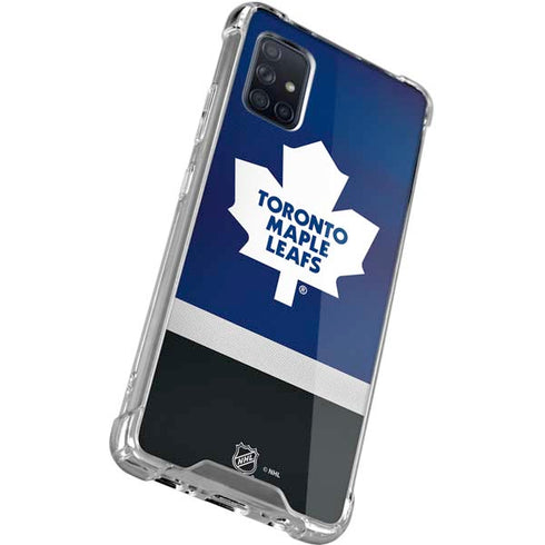 NHL Toronto Maple Leafs Jersey Galaxy A51 5G Clear Case