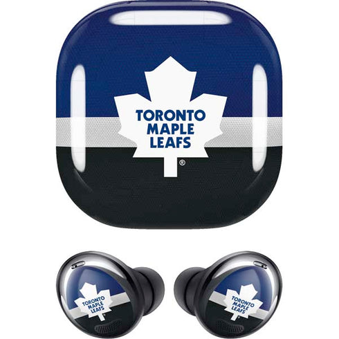 NHL Toronto Maple Leafs Jersey Galaxy Buds Pro Skin
