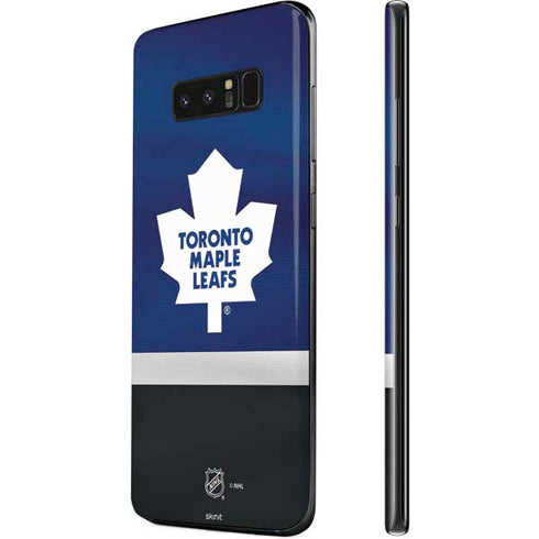 NHL Toronto Maple Leafs Jersey Galaxy Note 8 Skin