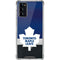 NHL Toronto Maple Leafs Jersey Galaxy Note20 5G Clear Case