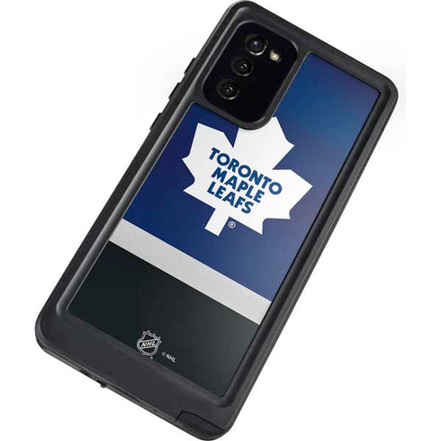 NHL Toronto Maple Leafs Jersey Galaxy Note20 5G Waterproof Case