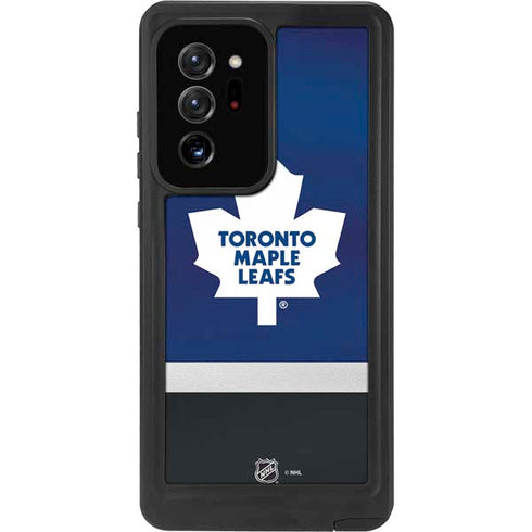 NHL Toronto Maple Leafs Jersey Galaxy Note20 Ultra 5G Waterproof Case