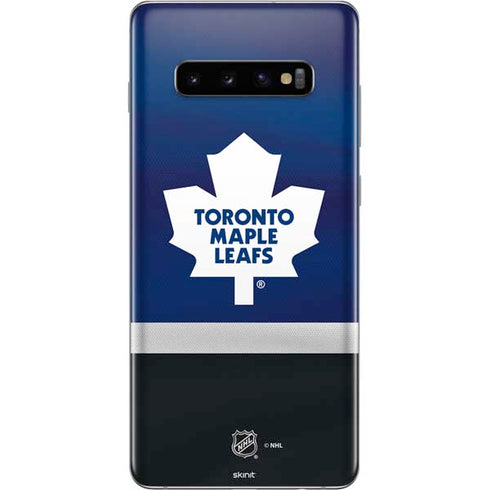 NHL Toronto Maple Leafs Jersey Galaxy S10 Plus Skin