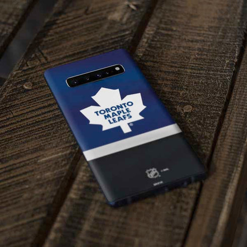 NHL Toronto Maple Leafs Jersey Galaxy S10 Plus Skin