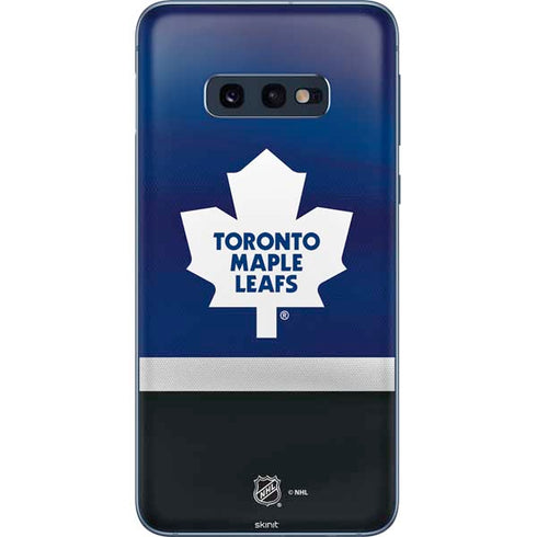 NHL Toronto Maple Leafs Jersey Galaxy S10e Skin