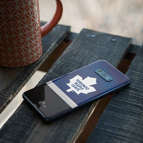 NHL Toronto Maple Leafs Jersey Galaxy S10e Skin