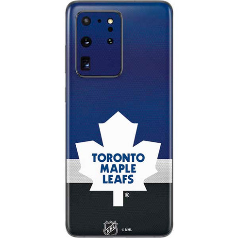 NHL Toronto Maple Leafs Jersey Galaxy S20 Ultra 5G Skin