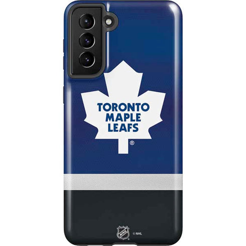 NHL Toronto Maple Leafs Jersey Galaxy S21 Plus 5G Pro Case
