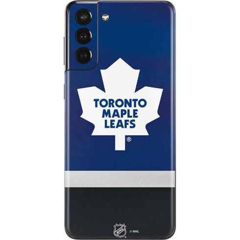 NHL Toronto Maple Leafs Jersey Galaxy S21 Plus 5G Skin