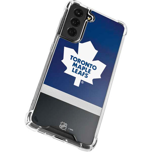 NHL Toronto Maple Leafs Jersey Galaxy S22 Clear Case