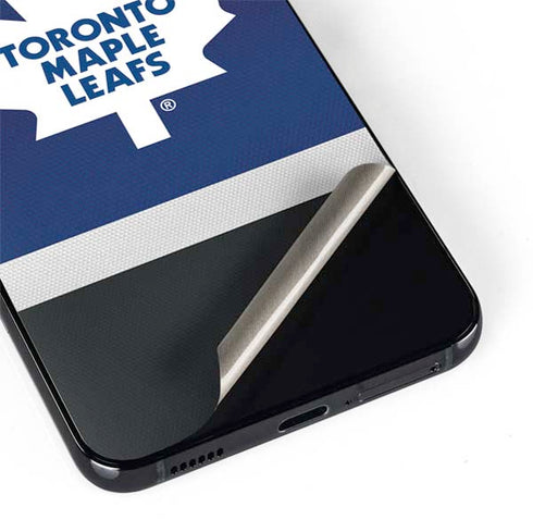 NHL Toronto Maple Leafs Jersey Galaxy S22 Plus Skin