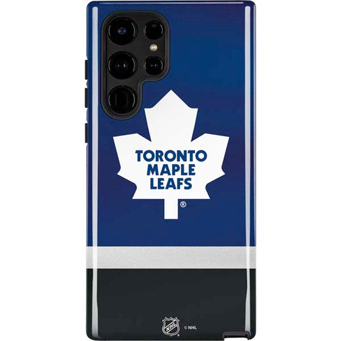 NHL Toronto Maple Leafs Jersey Galaxy S22 Ultra Pro Case