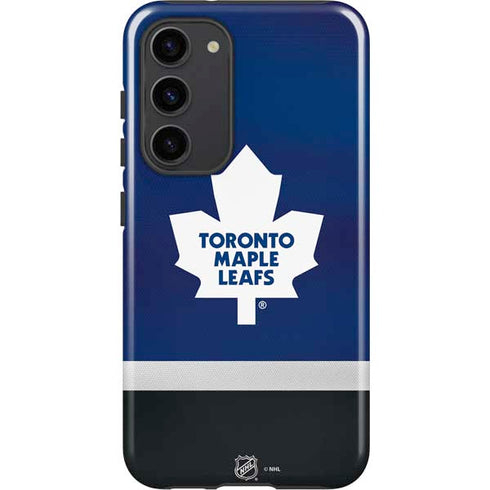 NHL Toronto Maple Leafs Jersey Galaxy S23 Plus Pro Case