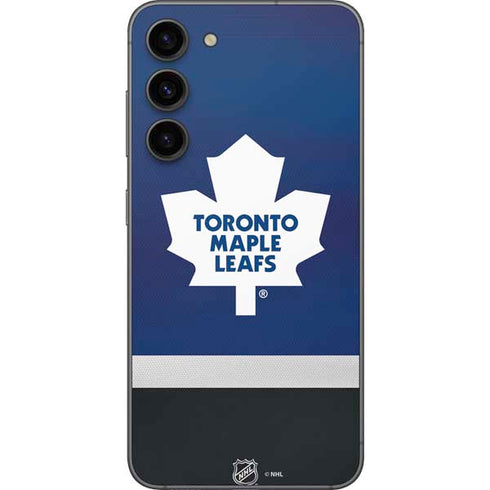 NHL Toronto Maple Leafs Jersey Galaxy S23 Plus Skin