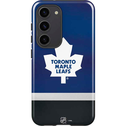 NHL Toronto Maple Leafs Jersey Galaxy S23 Pro Case
