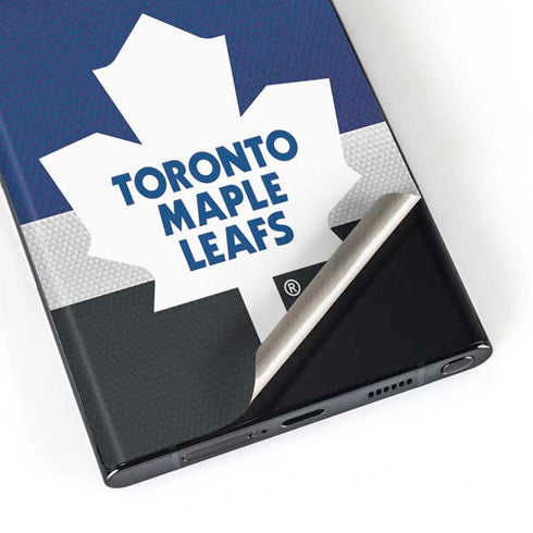 NHL Toronto Maple Leafs Jersey Galaxy S23 Ultra Skin