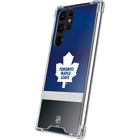 NHL Toronto Maple Leafs Jersey Galaxy S24 Ultra Clear Case