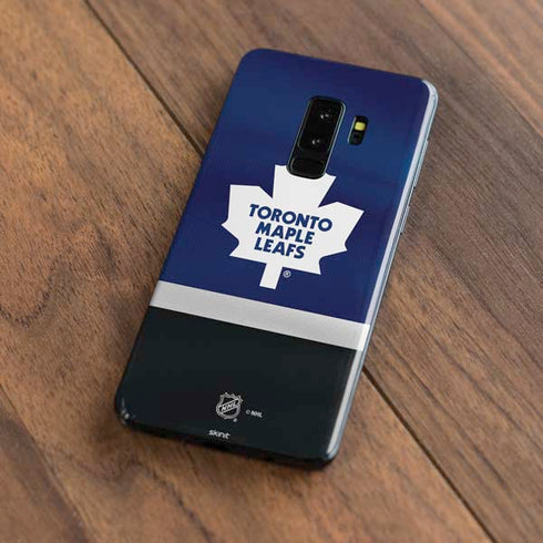 NHL Toronto Maple Leafs Jersey Galaxy S9 Plus Skin