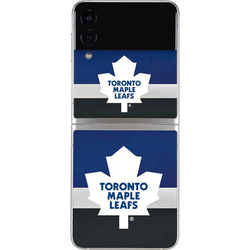 NHL Toronto Maple Leafs Jersey Galaxy Z Flip3 5G Skin