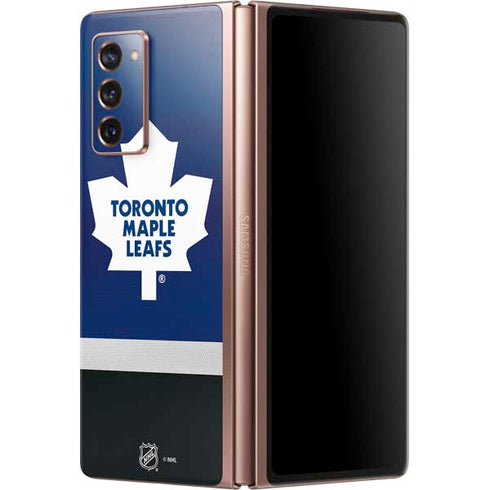 NHL Toronto Maple Leafs Jersey Galaxy Z Fold2 5G Skin