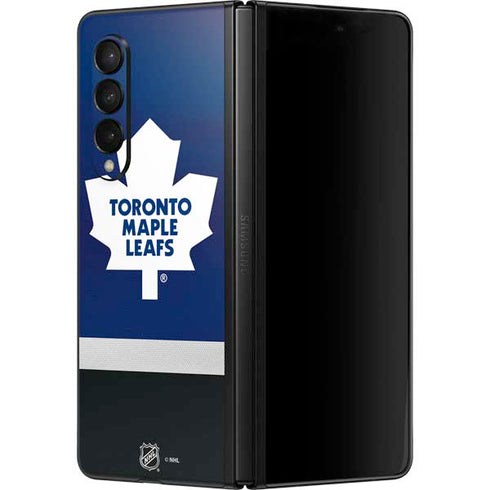 NHL Toronto Maple Leafs Jersey Galaxy Z Fold3 5G Skin