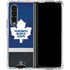 NHL Toronto Maple Leafs Jersey Galaxy Z Fold4 5G Clear Case