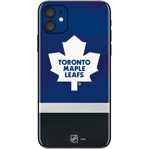 NHL Toronto Maple Leafs Jersey iPhone 11 Skin
