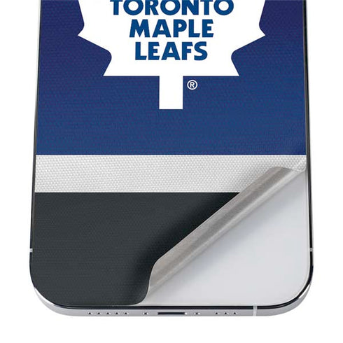 NHL Toronto Maple Leafs Jersey iPhone 12 Pro Skin