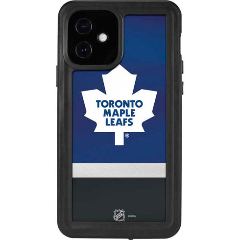 NHL Toronto Maple Leafs Jersey iPhone 12 Waterproof Case