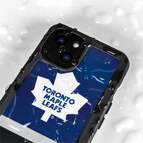 NHL Toronto Maple Leafs Jersey iPhone 13 Mini Waterproof Case