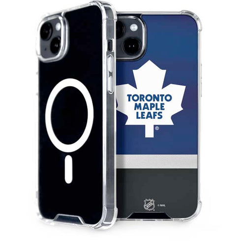 NHL Toronto Maple Leafs Jersey iPhone 14 Plus MagSafe Case