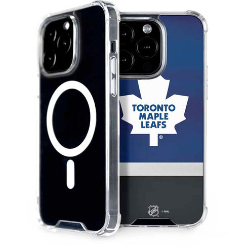 NHL Toronto Maple Leafs Jersey iPhone 15 Pro MagSafe Case