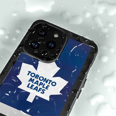 NHL Toronto Maple Leafs Jersey iPhone 14 Pro Max Waterproof Case