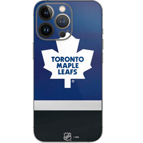 NHL Toronto Maple Leafs Jersey iPhone 14 Pro Skin