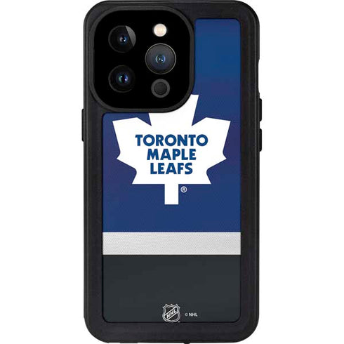 NHL Toronto Maple Leafs Jersey iPhone 14 Pro Waterproof Case
