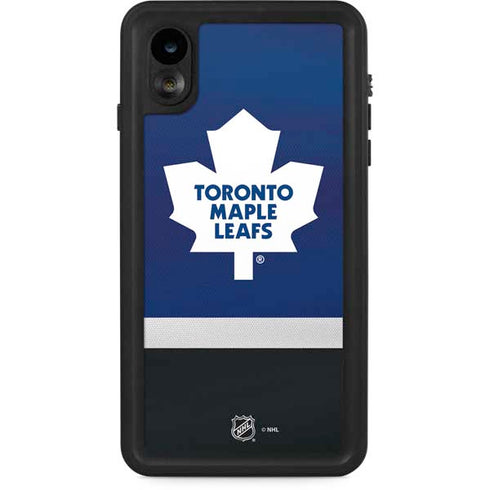 NHL Toronto Maple Leafs Jersey iPhone XR Waterproof Case